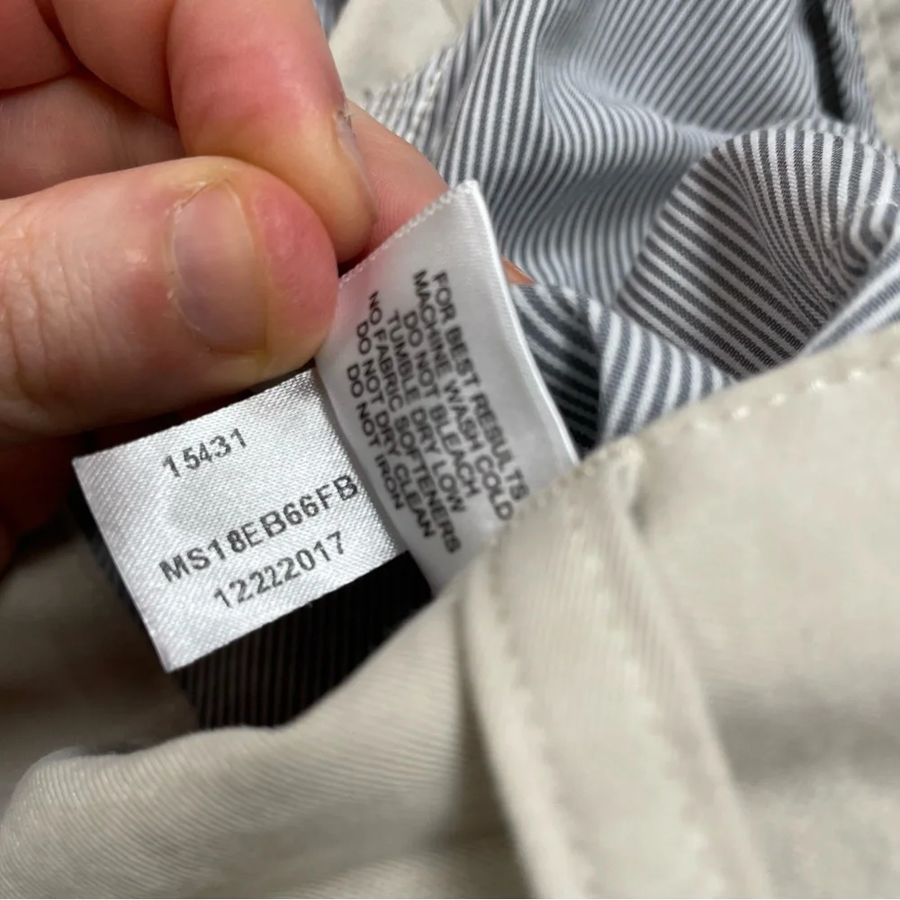 Peter Millar Pants 42x32 Crown Sport EB66 Golf‎ Khaki Chino